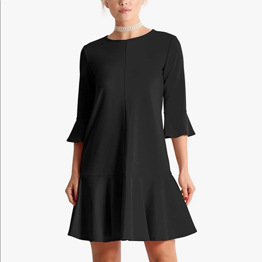 black dress